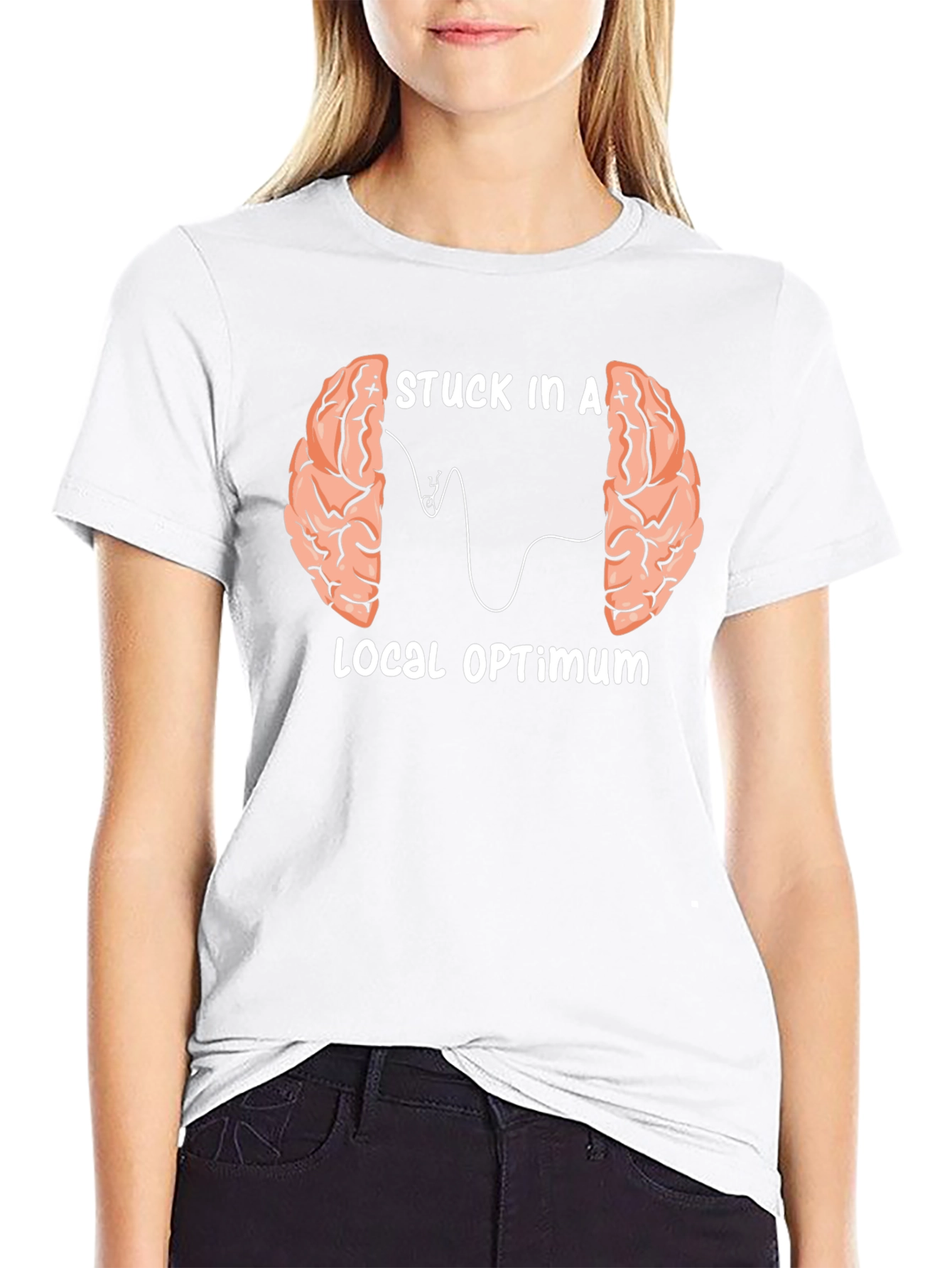 Stuck in a Local Optimum T-Shirt