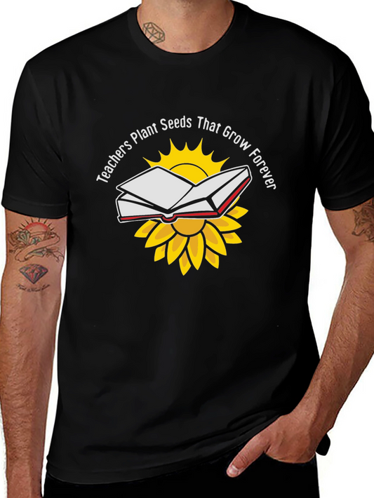 Teachers Plant Seeds Graphic T-Shirt