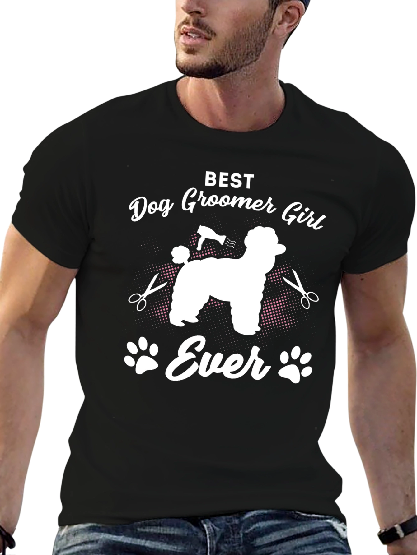 Best Dog Groomer Girl Ever T-Shirt