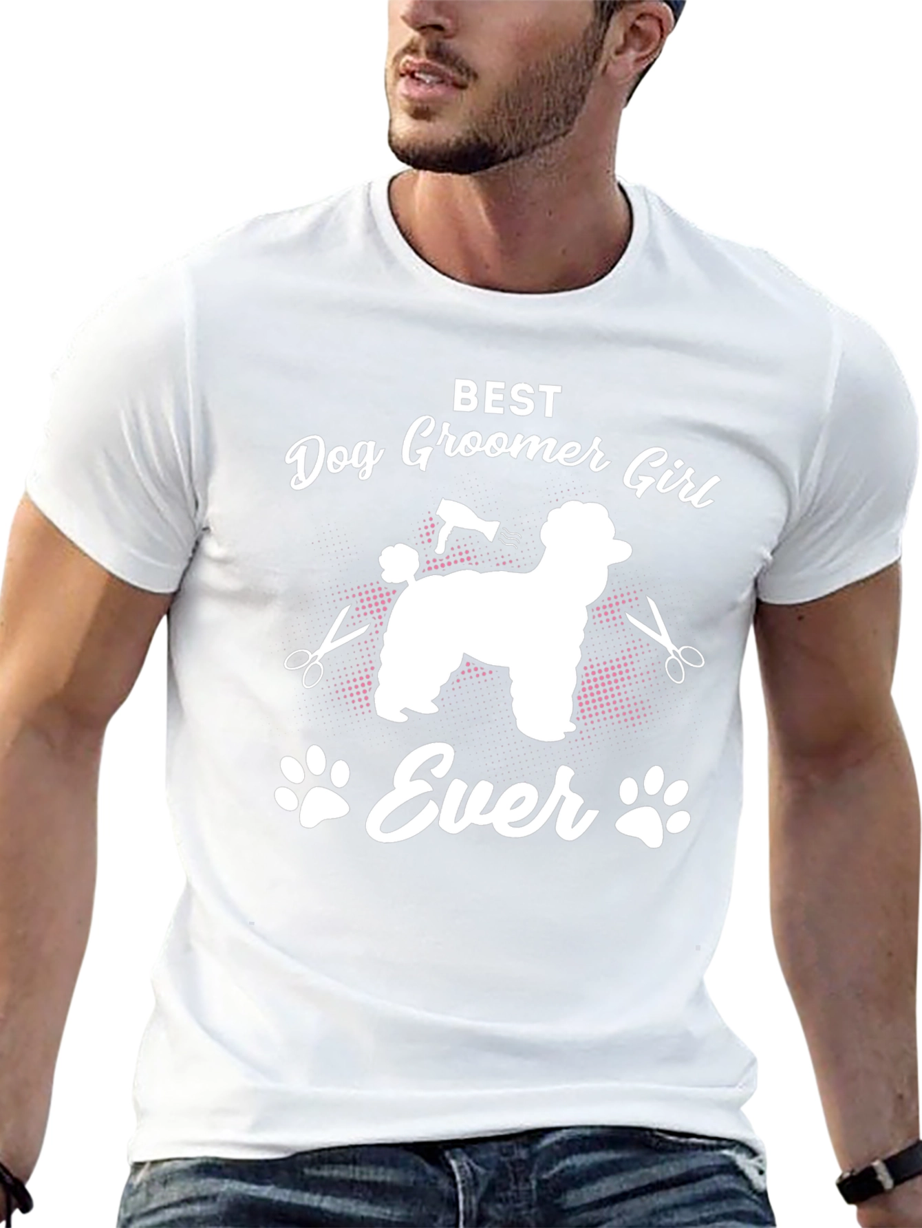 Best Dog Groomer Girl Ever T-Shirt