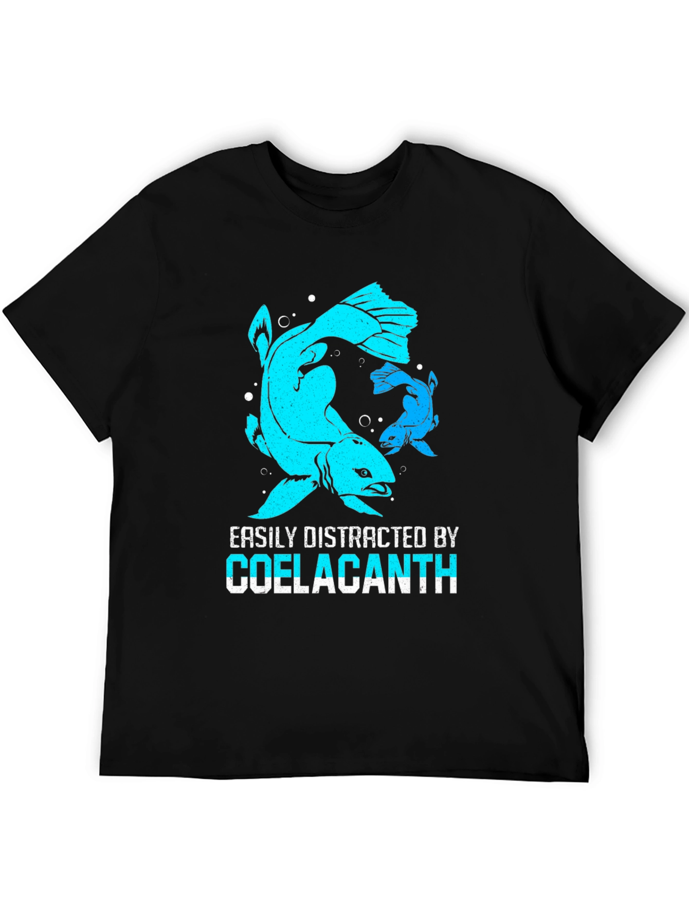Coelacanth Fish Graphic T-Shirt