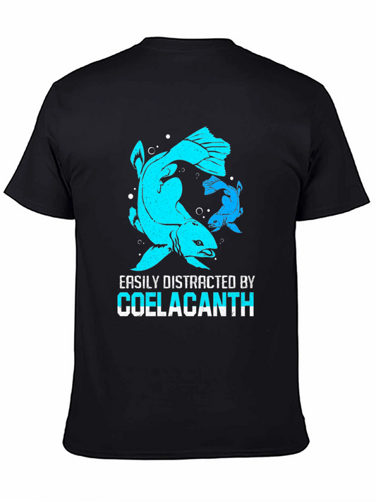 Coelacanth Fish Graphic T-Shirt