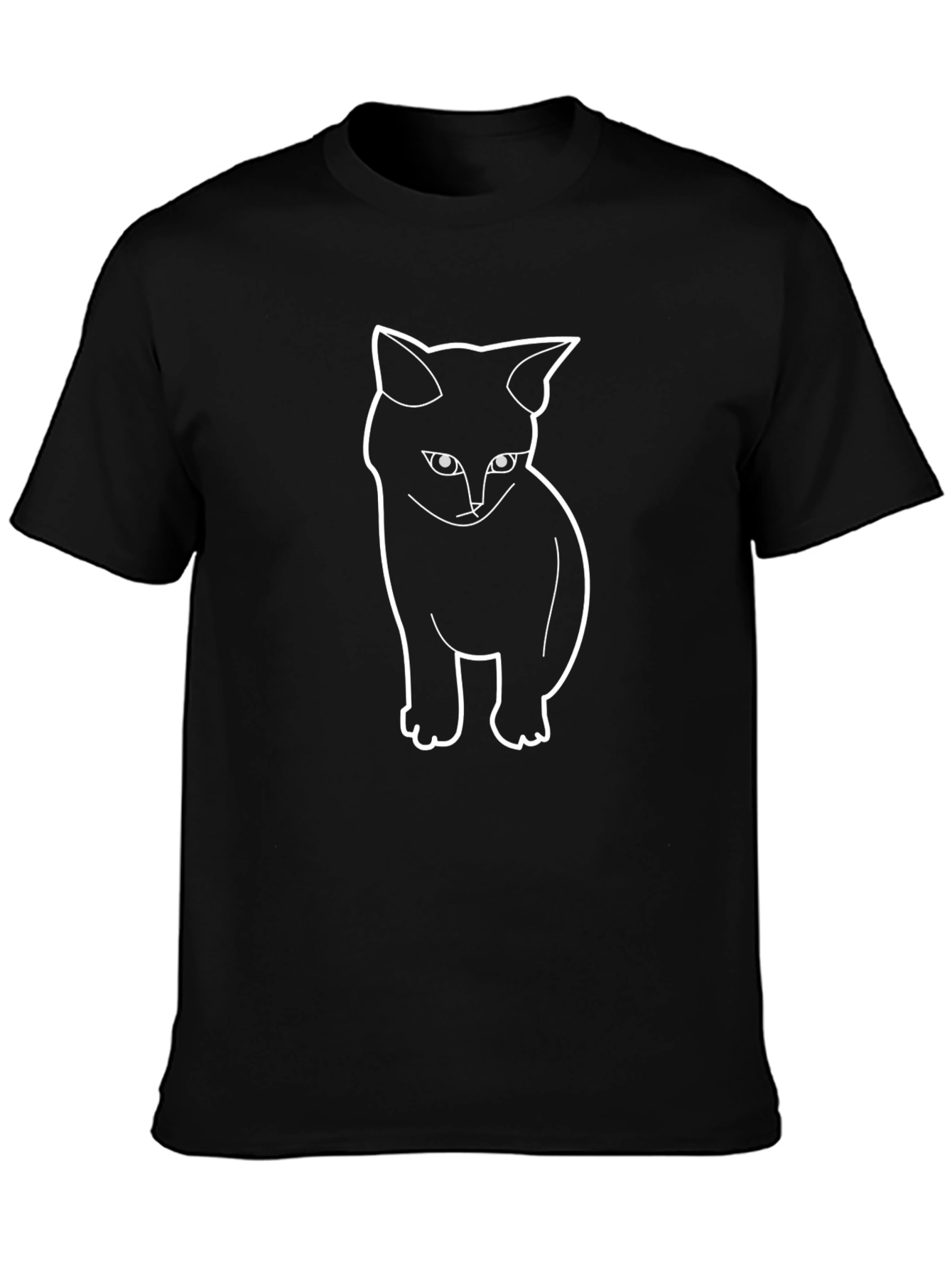 Cool Cat T-Shirt - Black