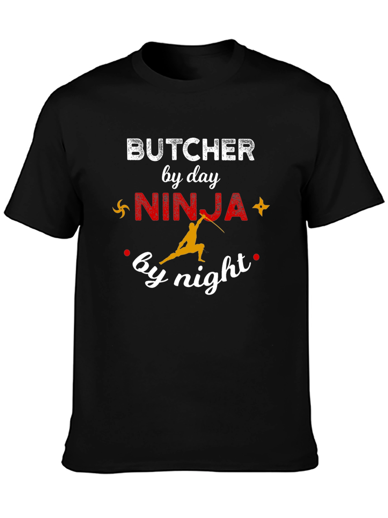 Butcher by Day Ninja by Night Graphic Tee