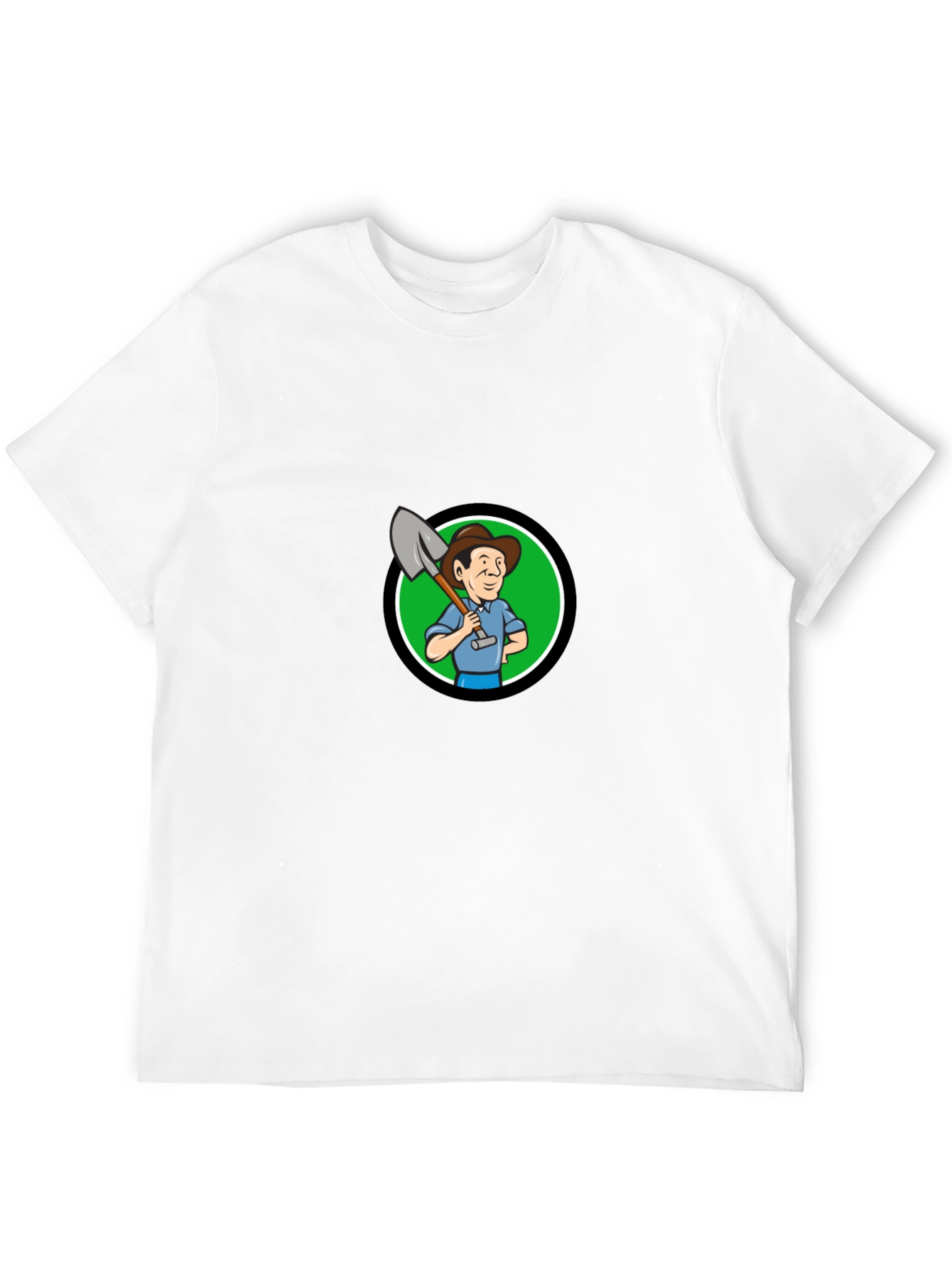 Farmer Cartoon Graphic Tee