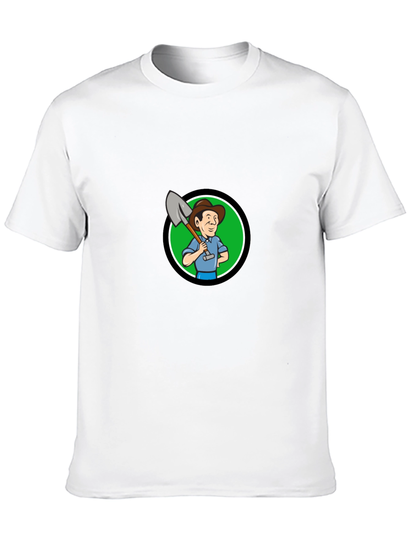 Farmer Cartoon Graphic Tee