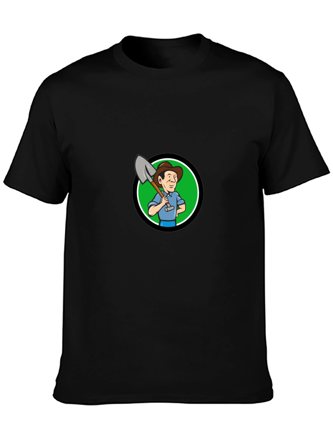 Farmer Cartoon Graphic Tee