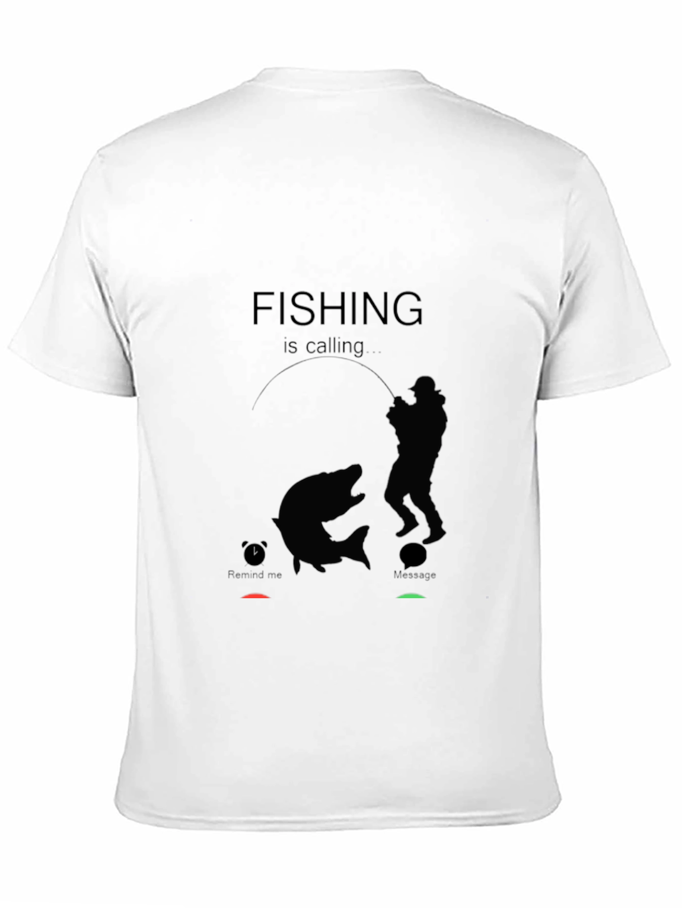 Fishing is Calling T-Shirt - Angler Humor Tee