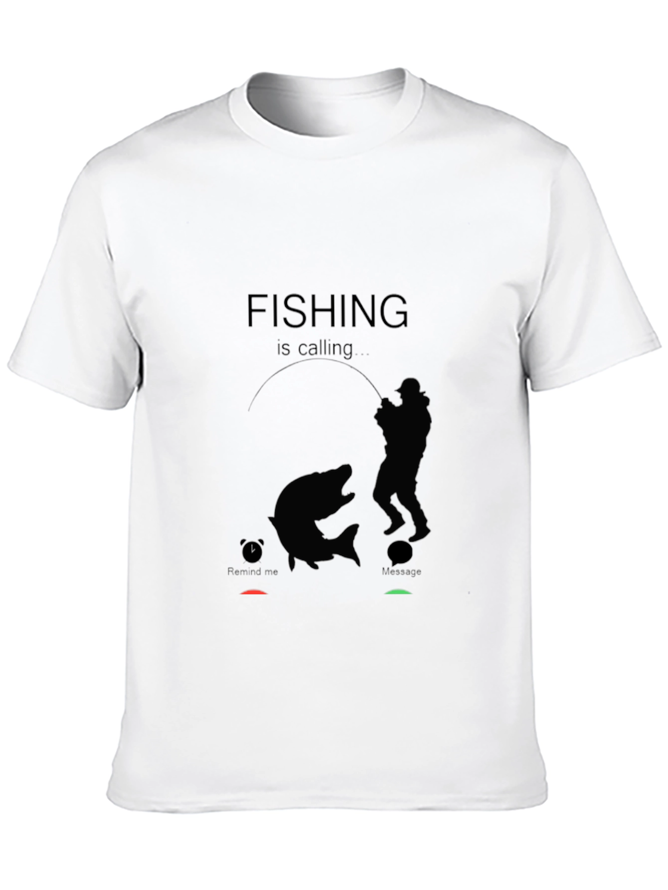 Fishing is Calling T-Shirt - Angler Humor Tee