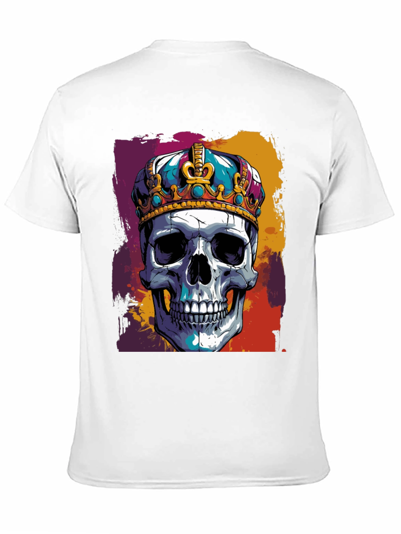 Skull King Graphic Tee - Bold Black T-Shirt