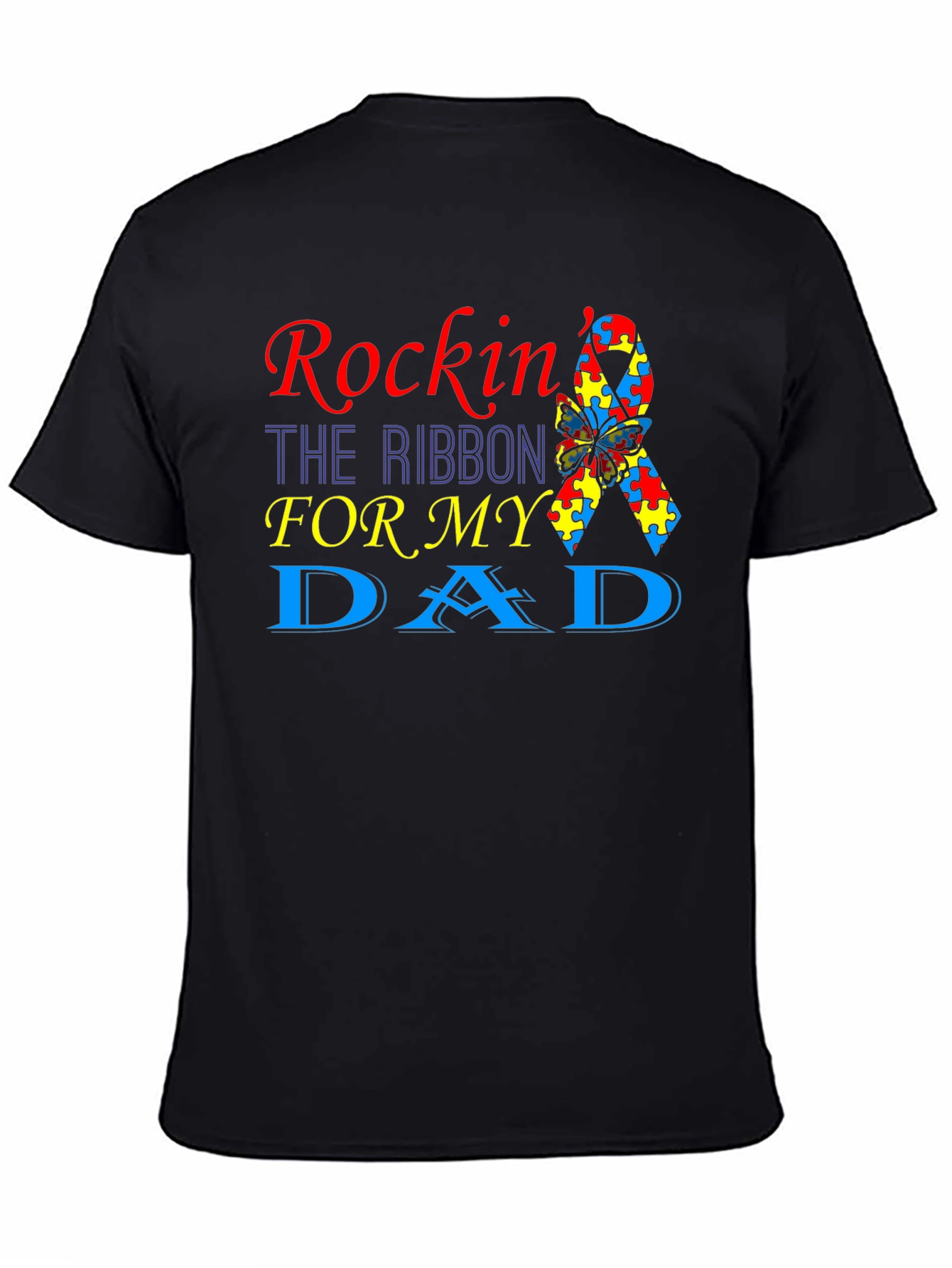 Rockin the Ribbon Autism Awareness T-Shirt