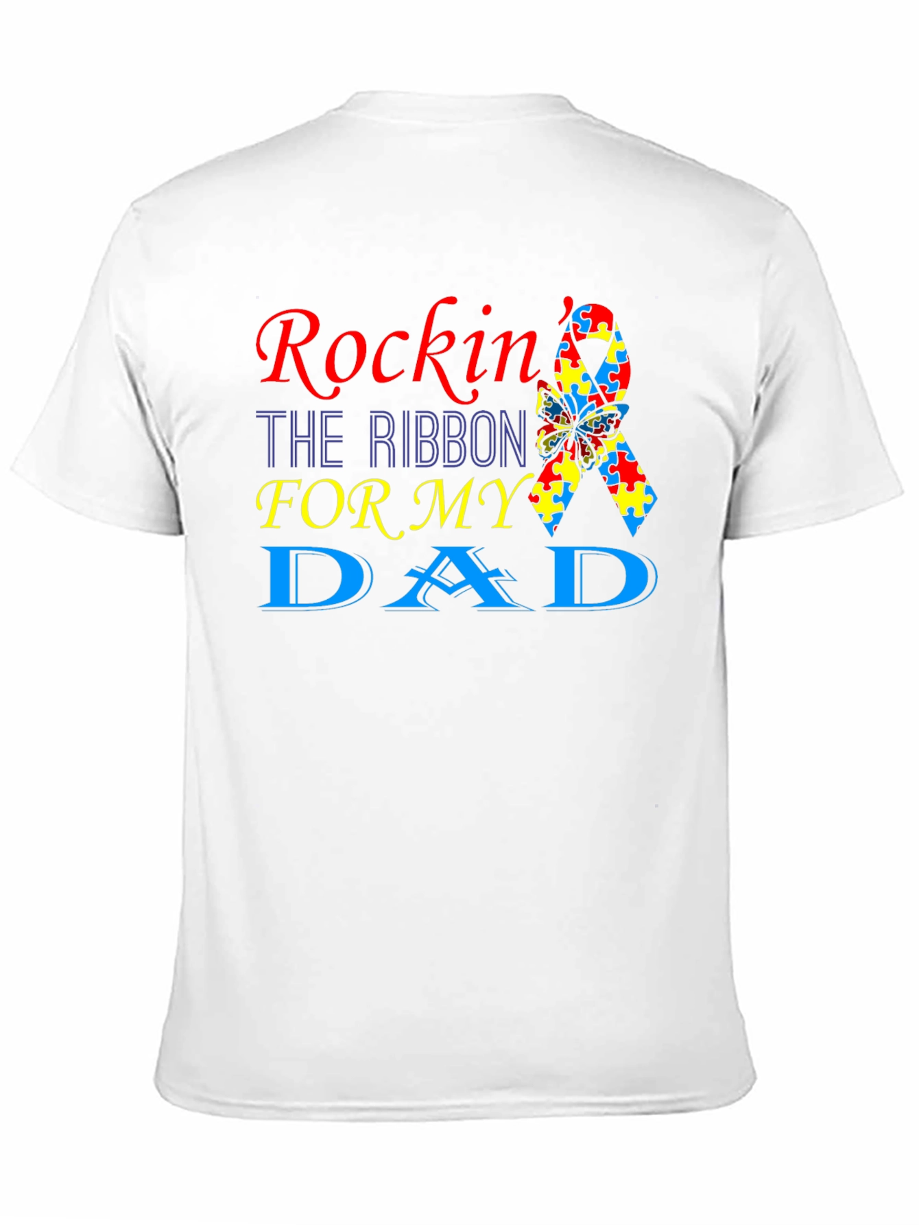 Rockin the Ribbon Autism Awareness T-Shirt