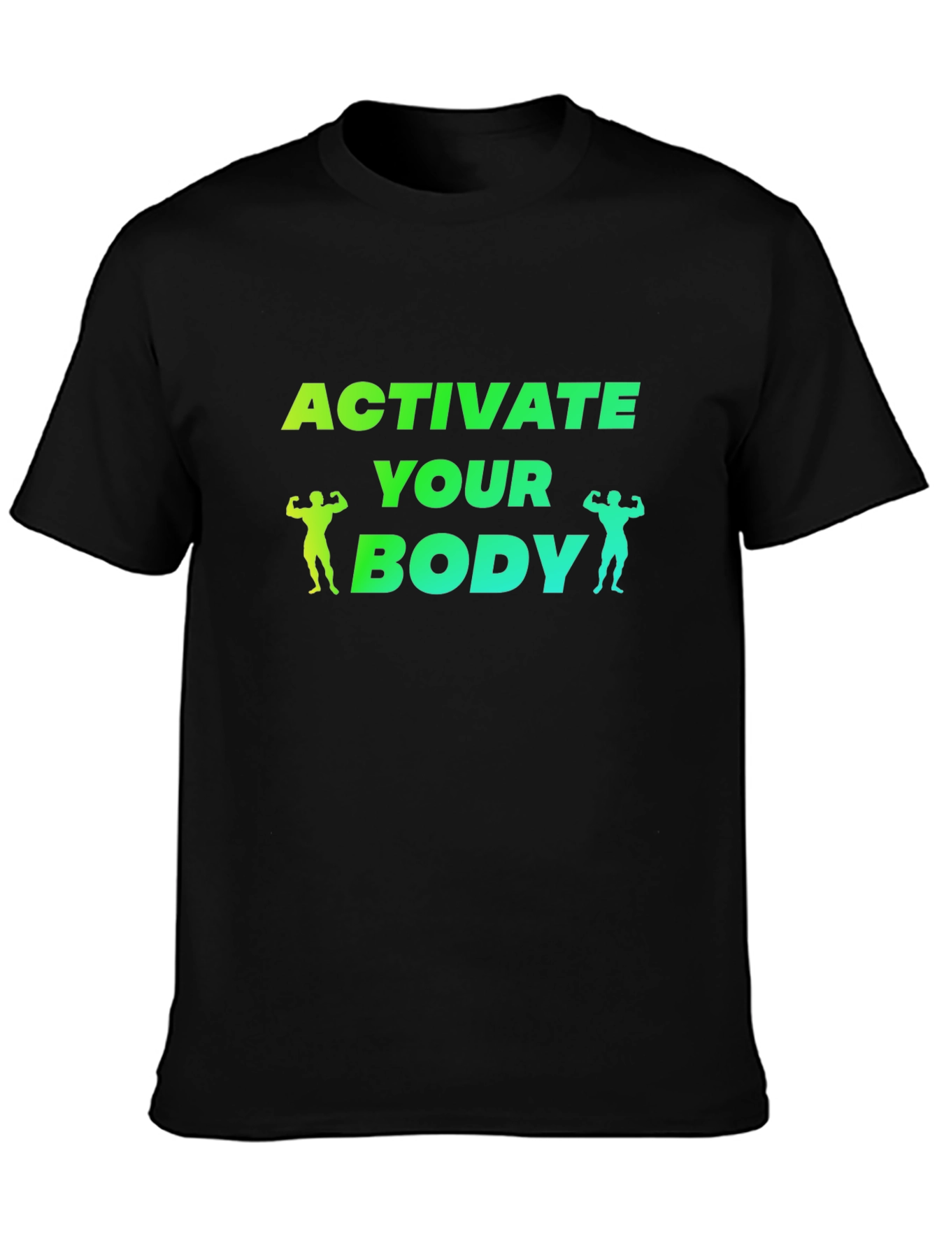 Activate Your Body Black T-Shirt