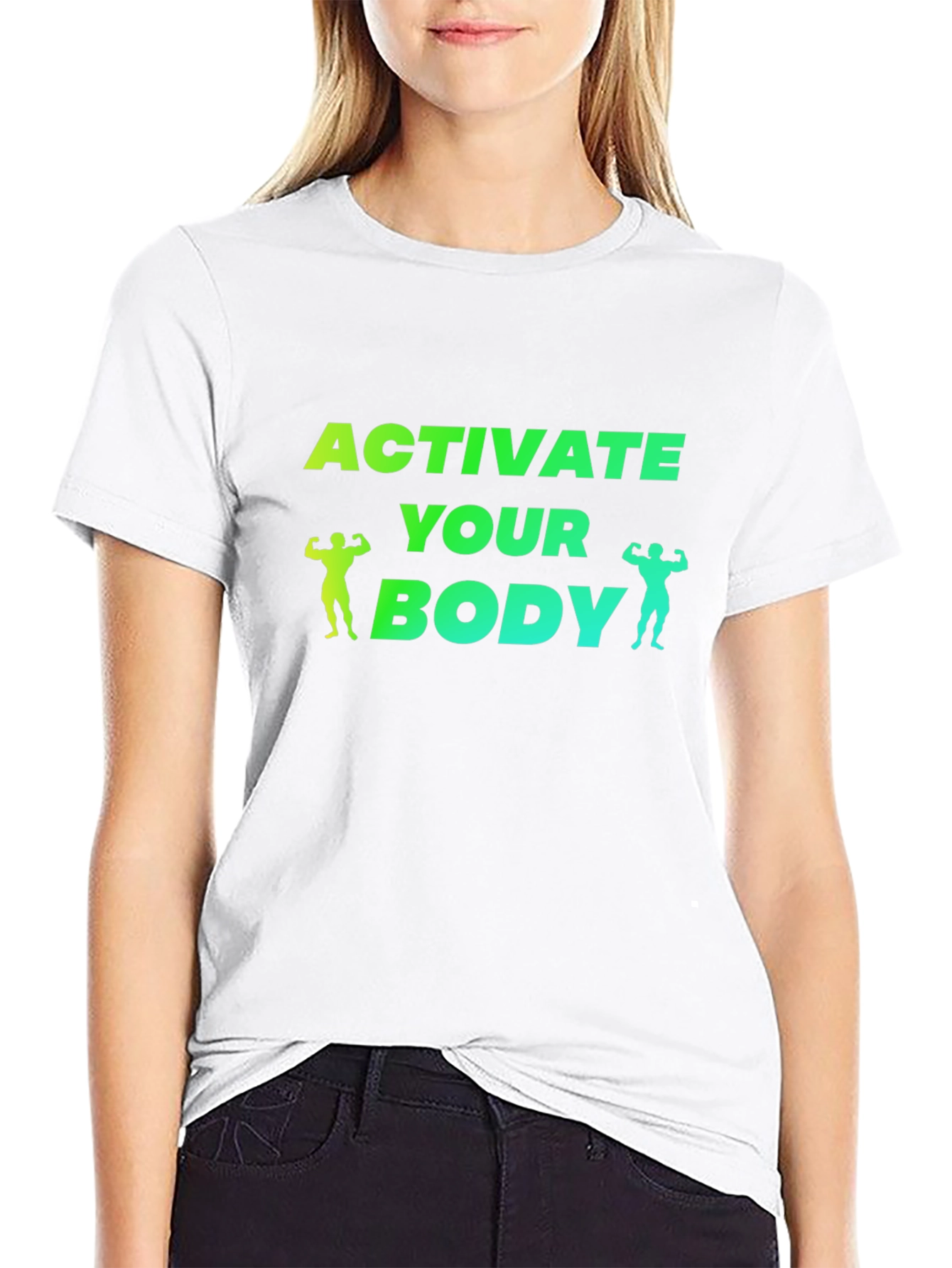 Activate Your Body Black T-Shirt