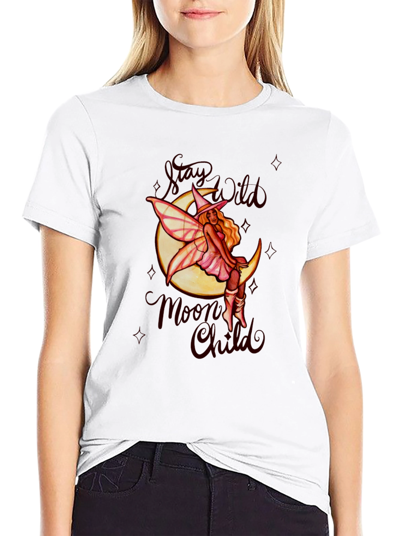 Moon Child Fairy T-Shirt - Stay Wild