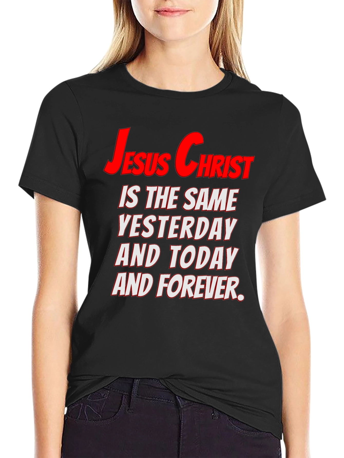 Jesus Christ Graphic Tee - Christian Faith Shirt