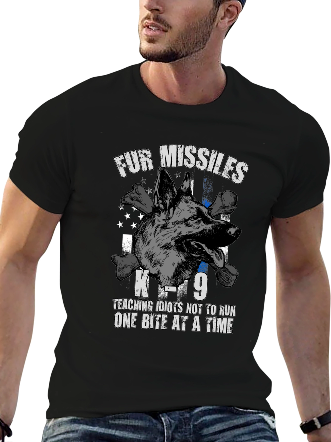 Fur Missiles K-9 Graphic Tee