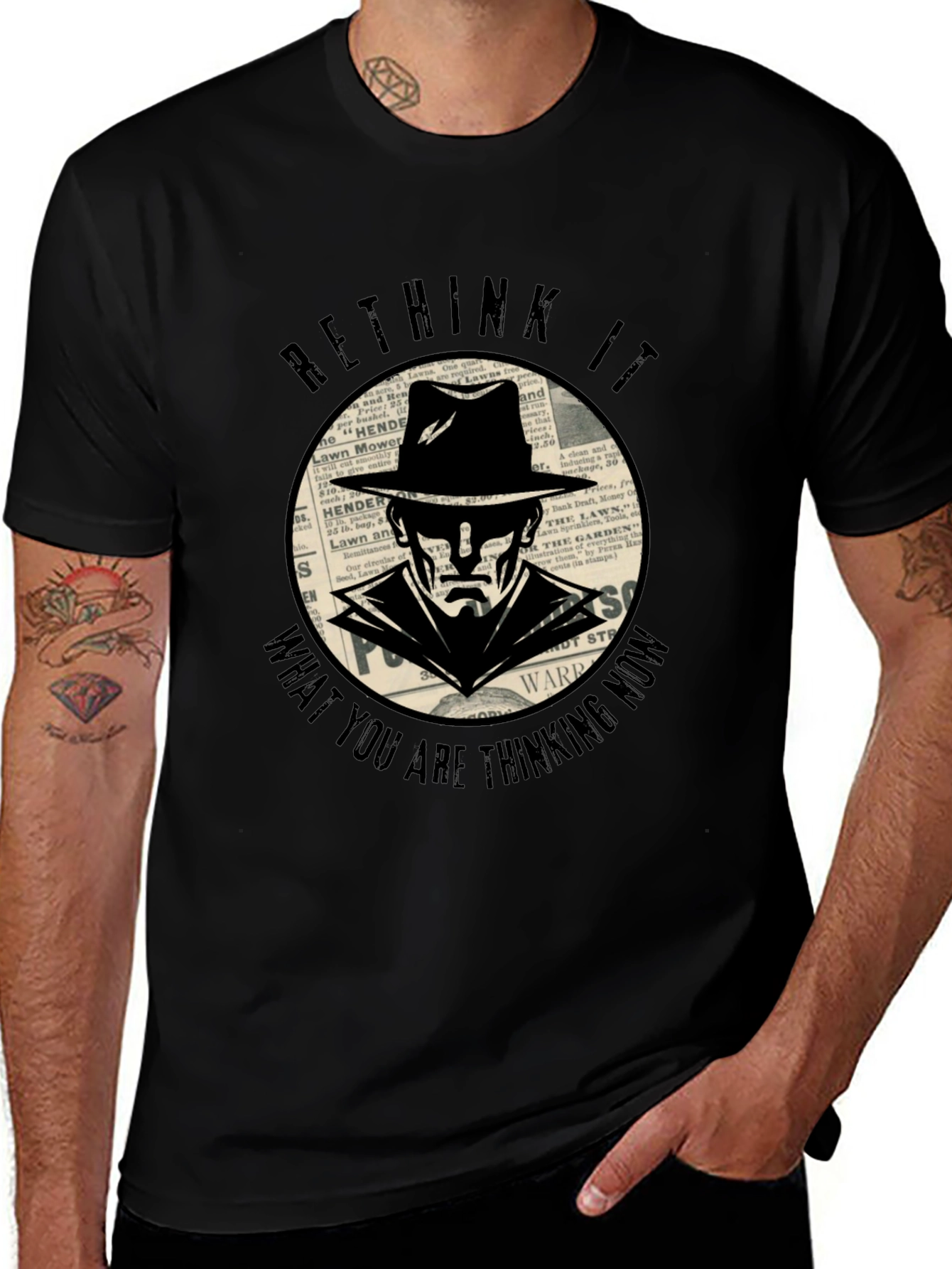 Rethink Detective Graphic Tee