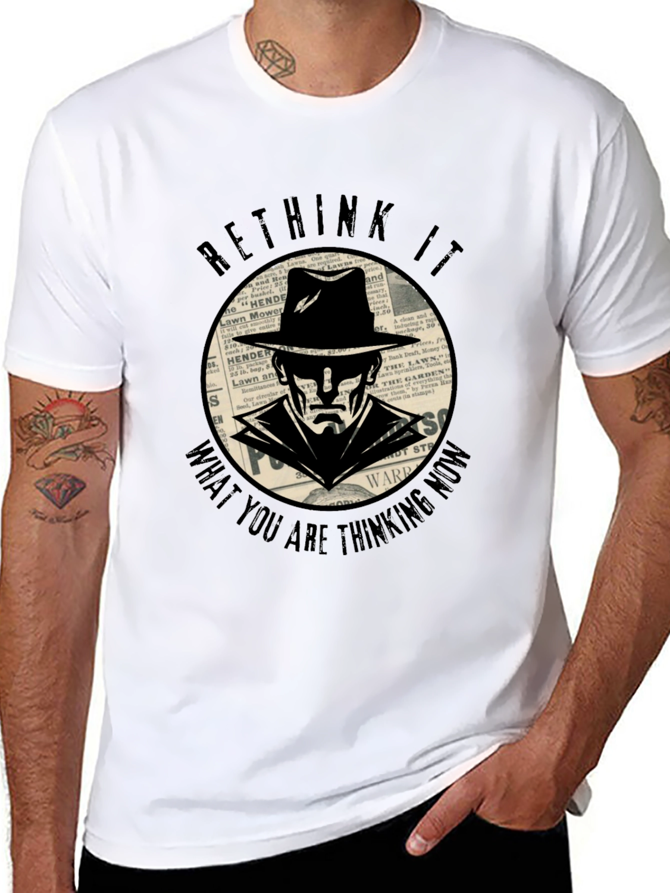 Rethink Detective Graphic Tee