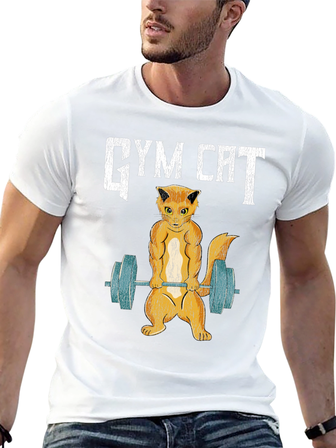 Gym Cat T-Shirt