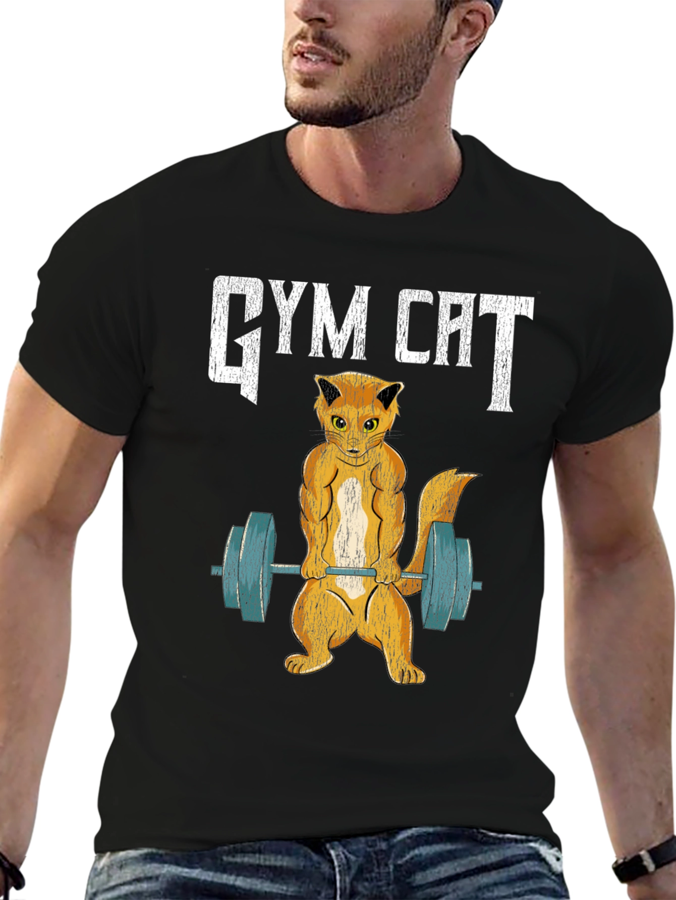 Gym Cat T-Shirt