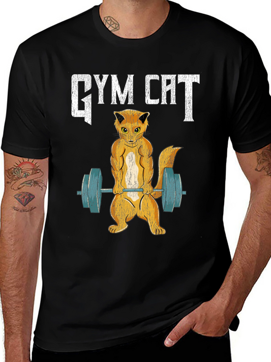 Gym Cat T-Shirt
