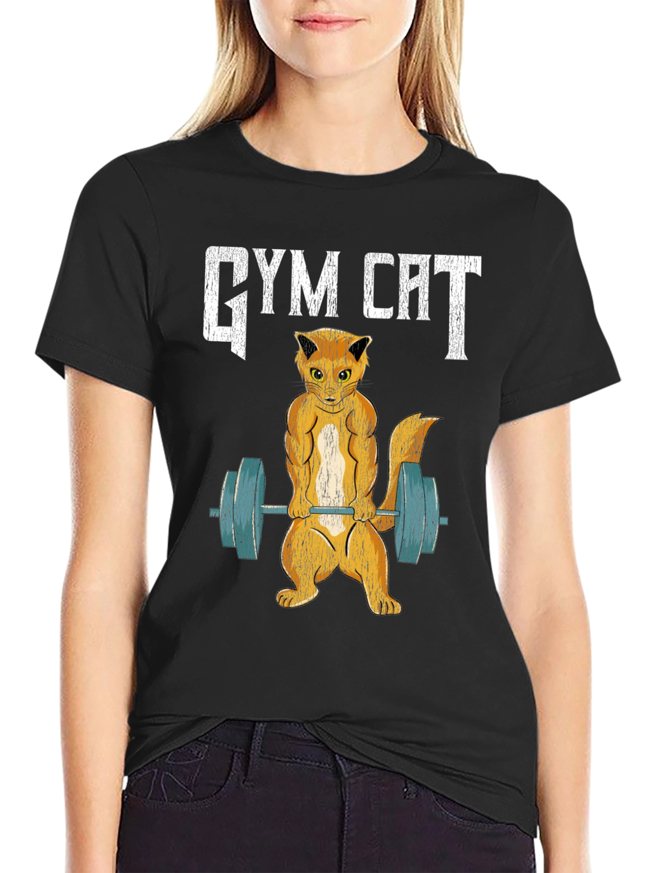 Gym Cat T-Shirt
