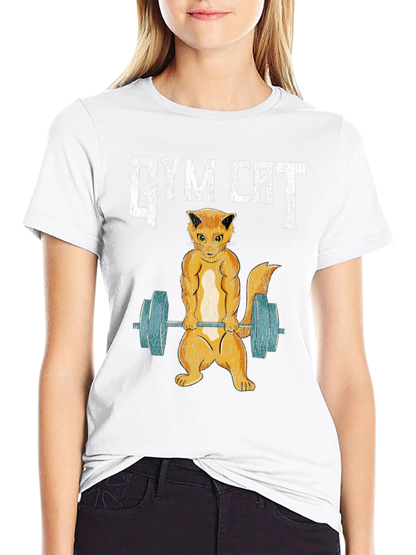 Gym Cat T-Shirt