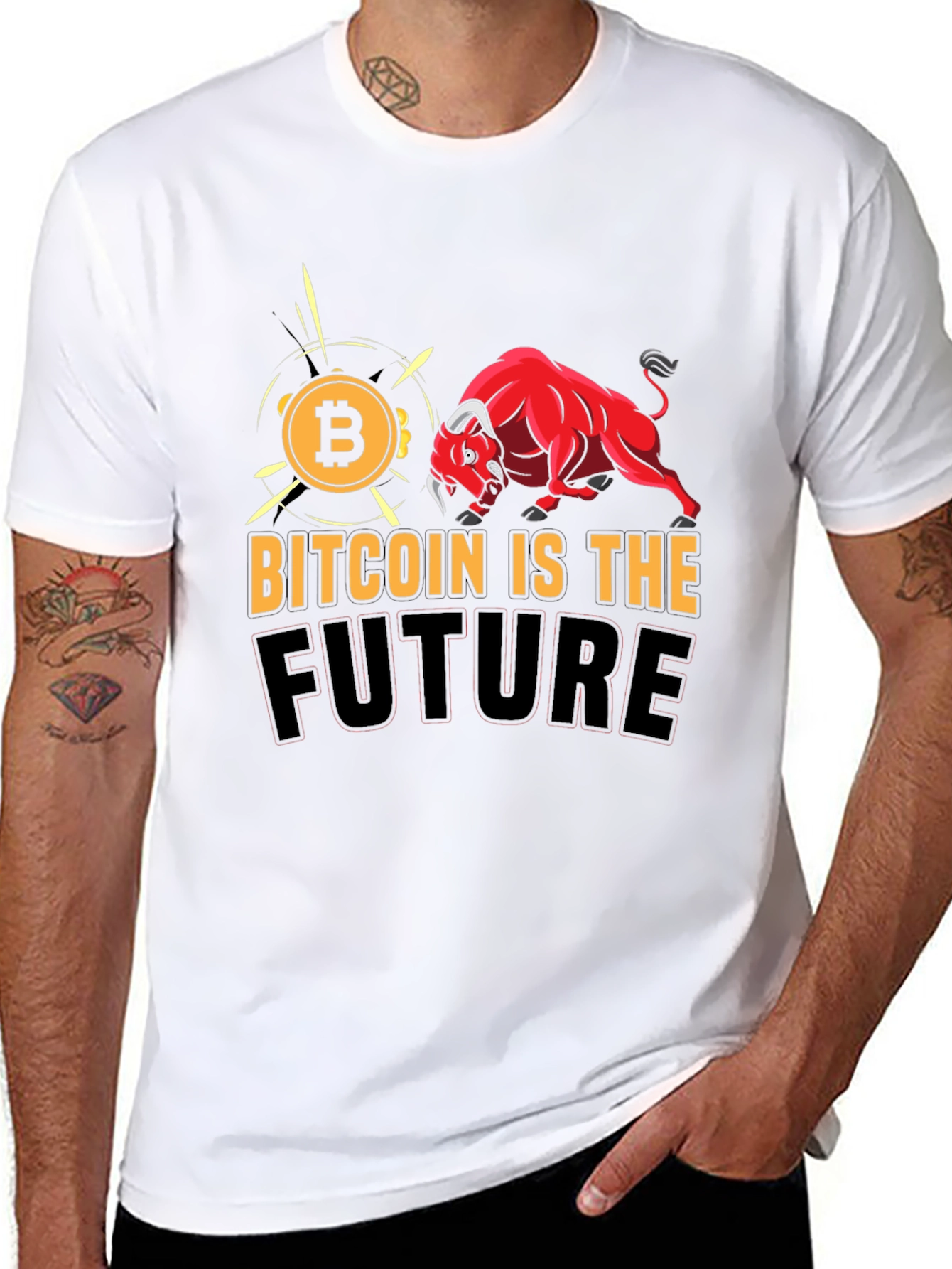 Bitcoin is the Future Graphic Tee
