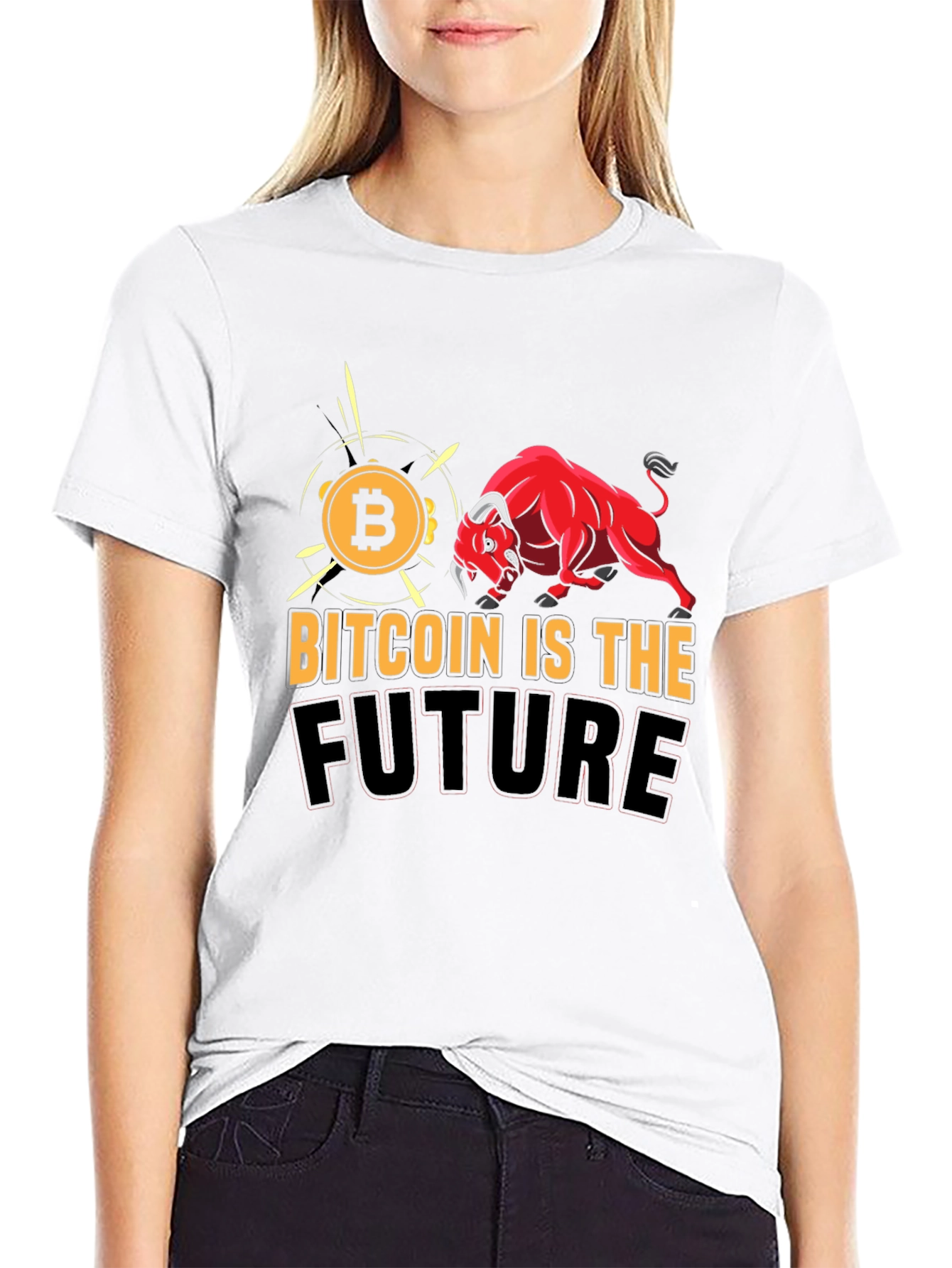 Bitcoin is the Future Graphic Tee