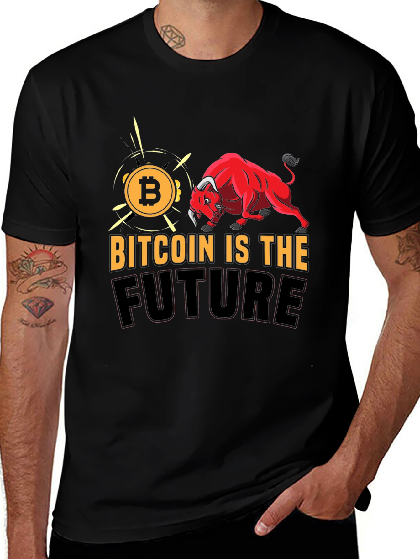 Bitcoin is the Future Graphic Tee