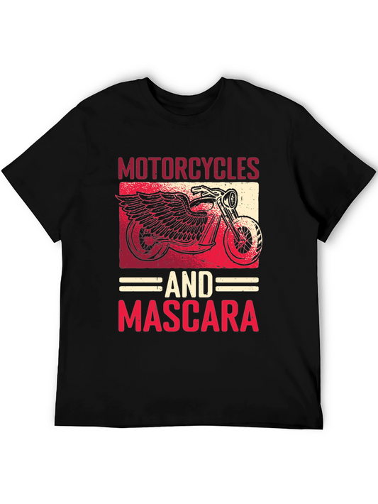 Motorcycles & Mascara Graphic Tee