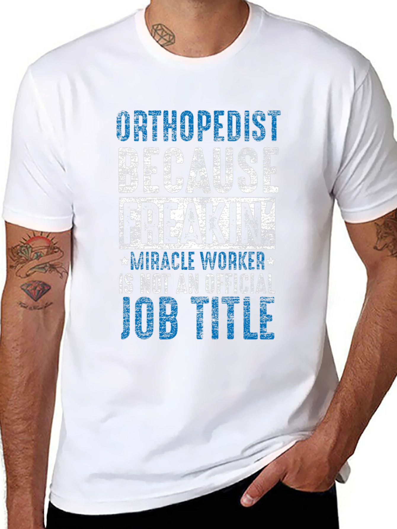 Orthopedist Miracle Worker Graphic T-Shirt
