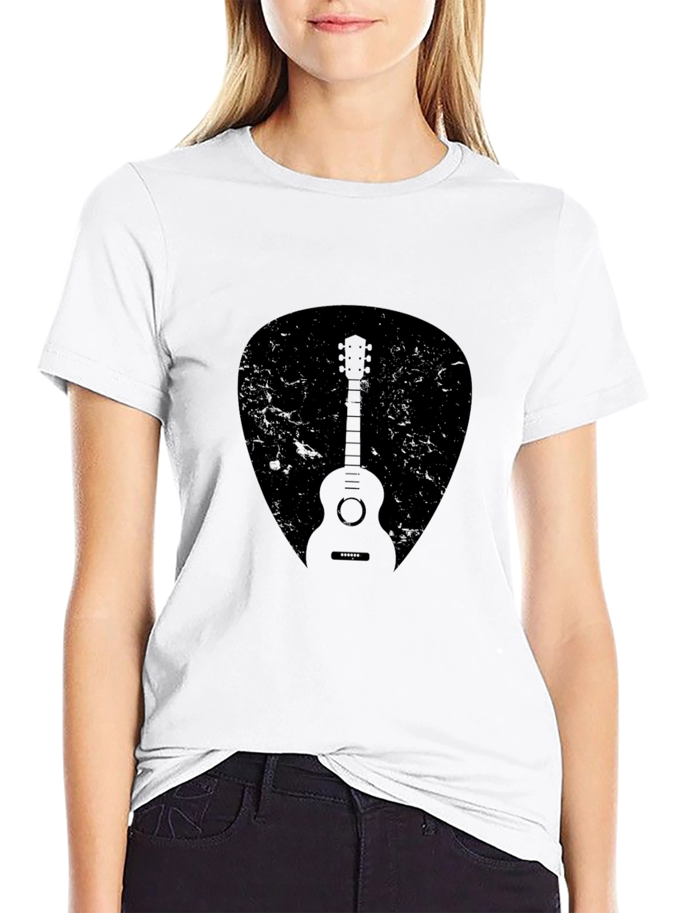 Guitar Pick T-Shirt - Dark Graphic Tee