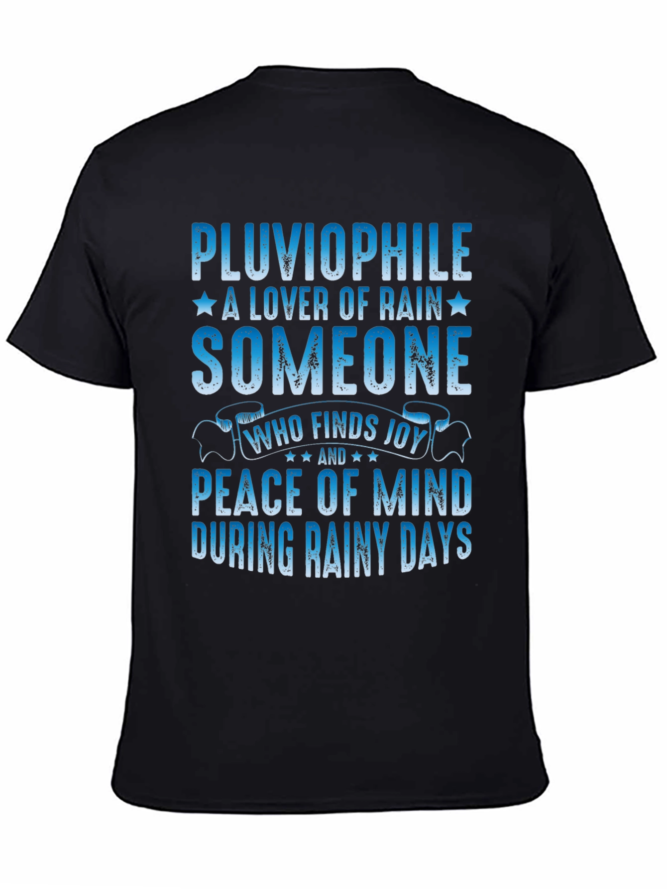 Pluviophile T-Shirt - Rainy Day Lover Tee