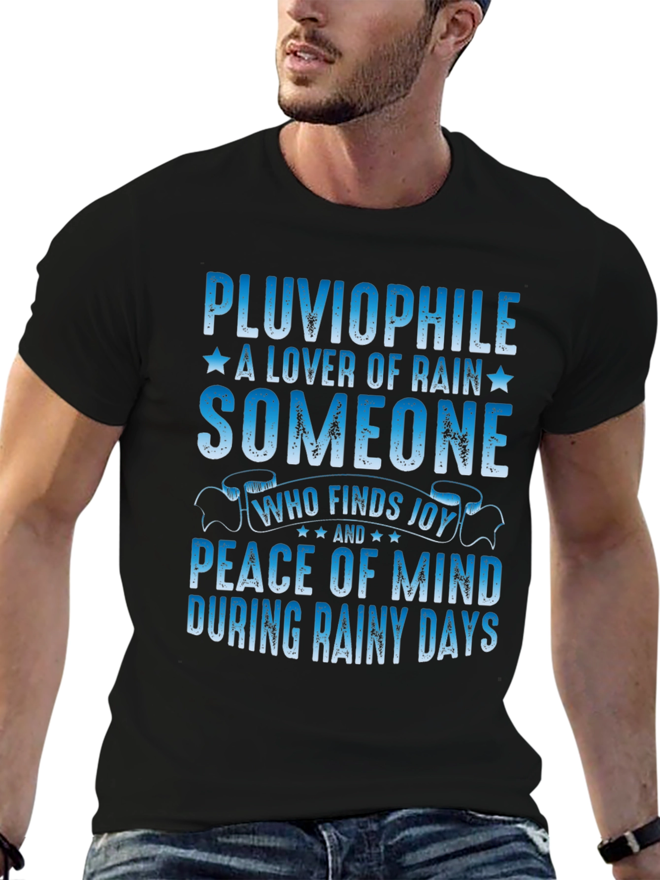 Pluviophile T-Shirt - Rainy Day Lover Tee