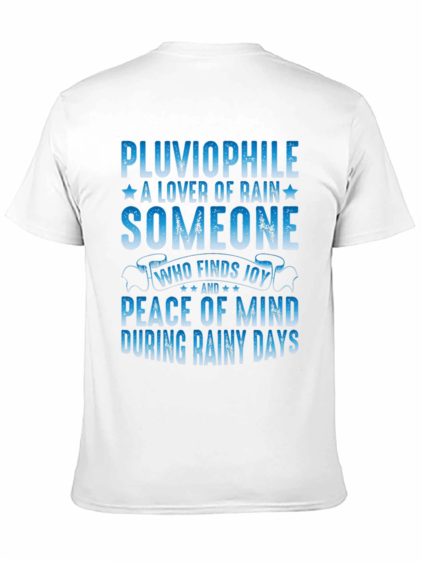 Pluviophile T-Shirt - Rainy Day Lover Tee