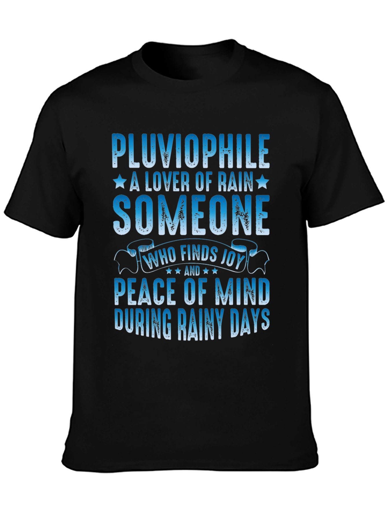Pluviophile T-Shirt - Rainy Day Lover Tee
