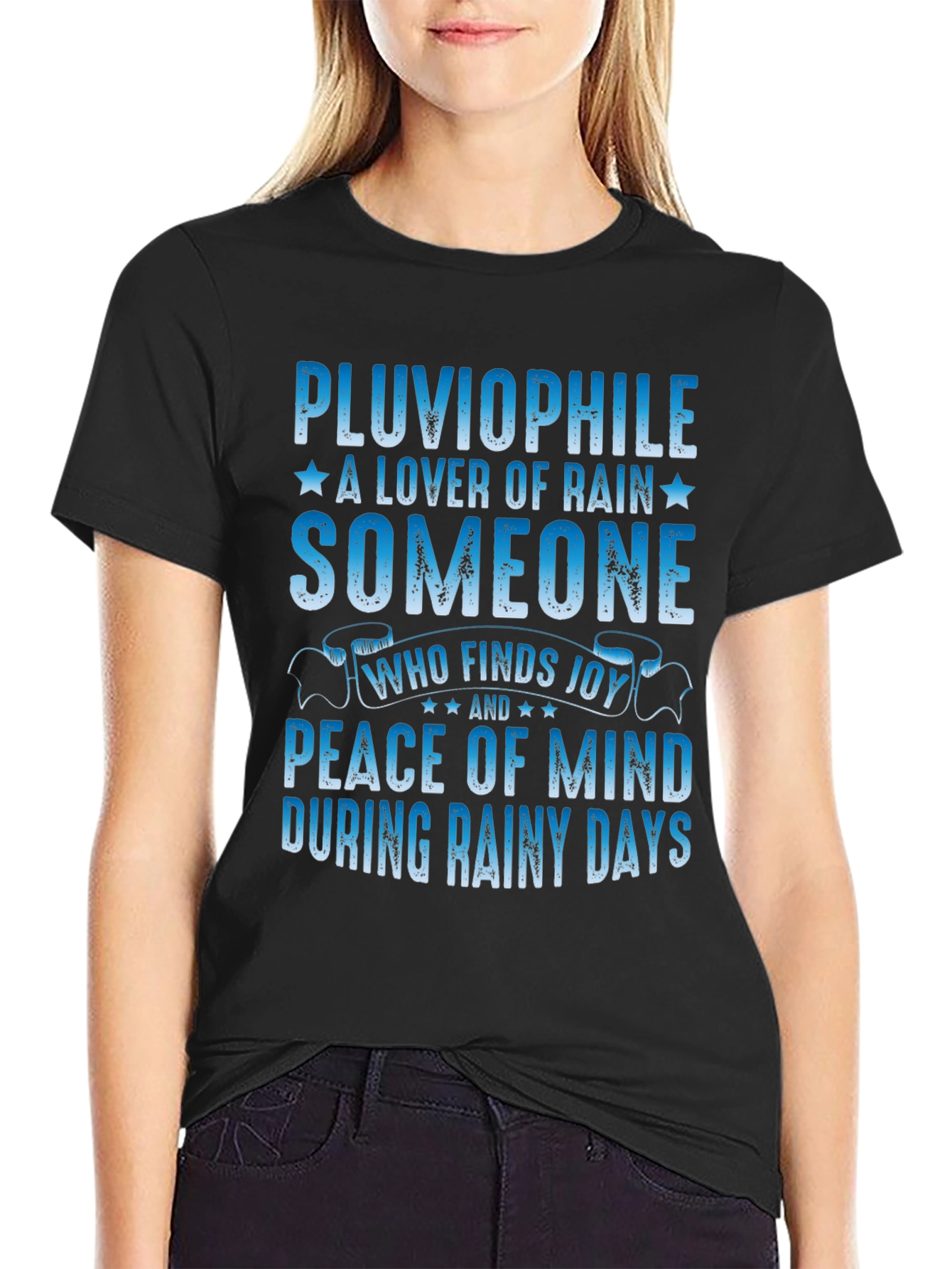 Pluviophile T-Shirt - Rainy Day Lover Tee