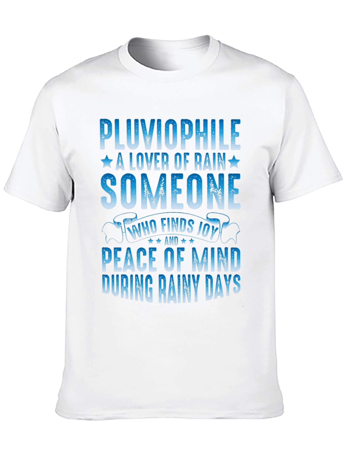 Pluviophile T-Shirt - Rainy Day Lover Tee