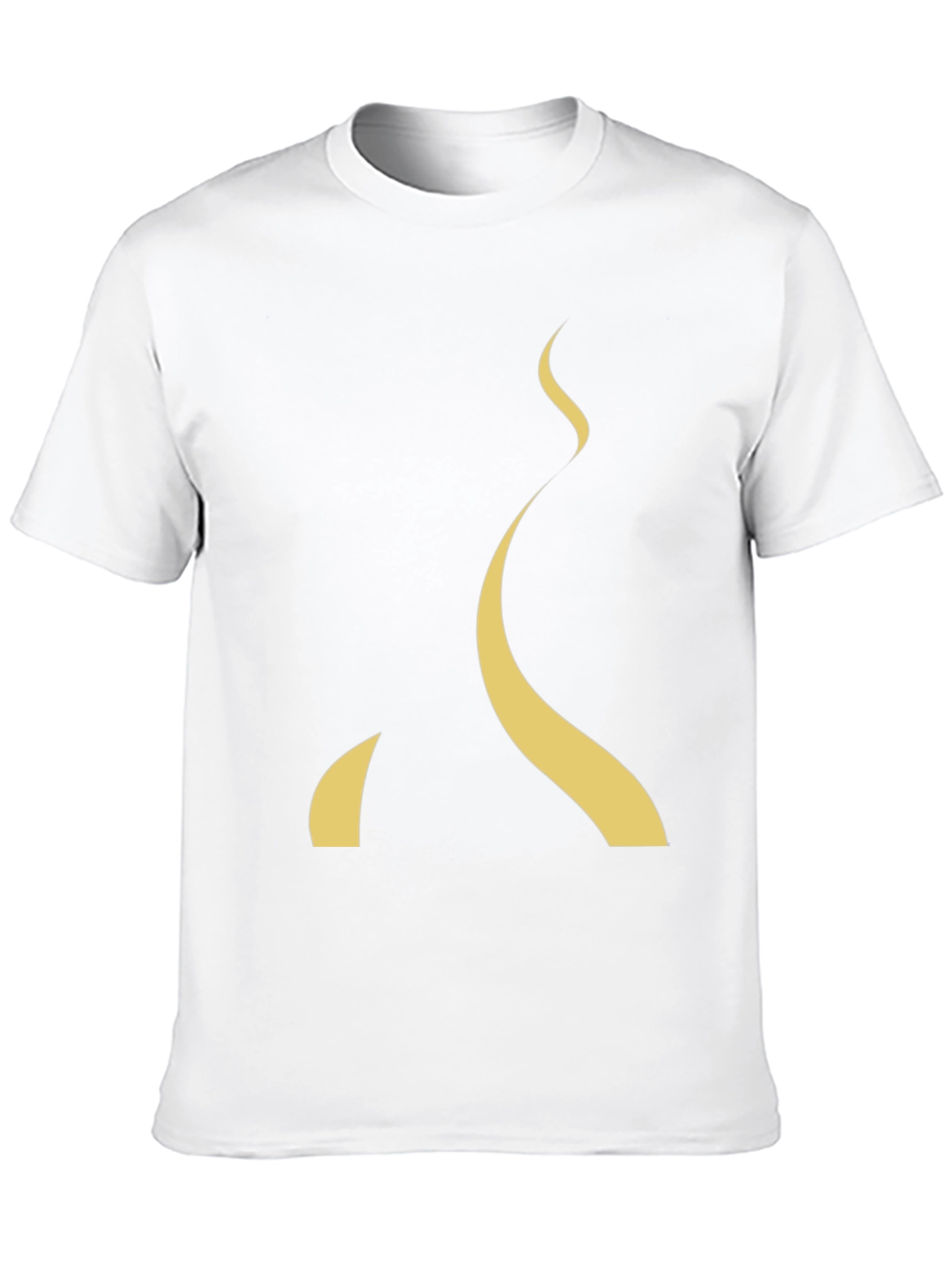 Modern Abstract Curve T-Shirt