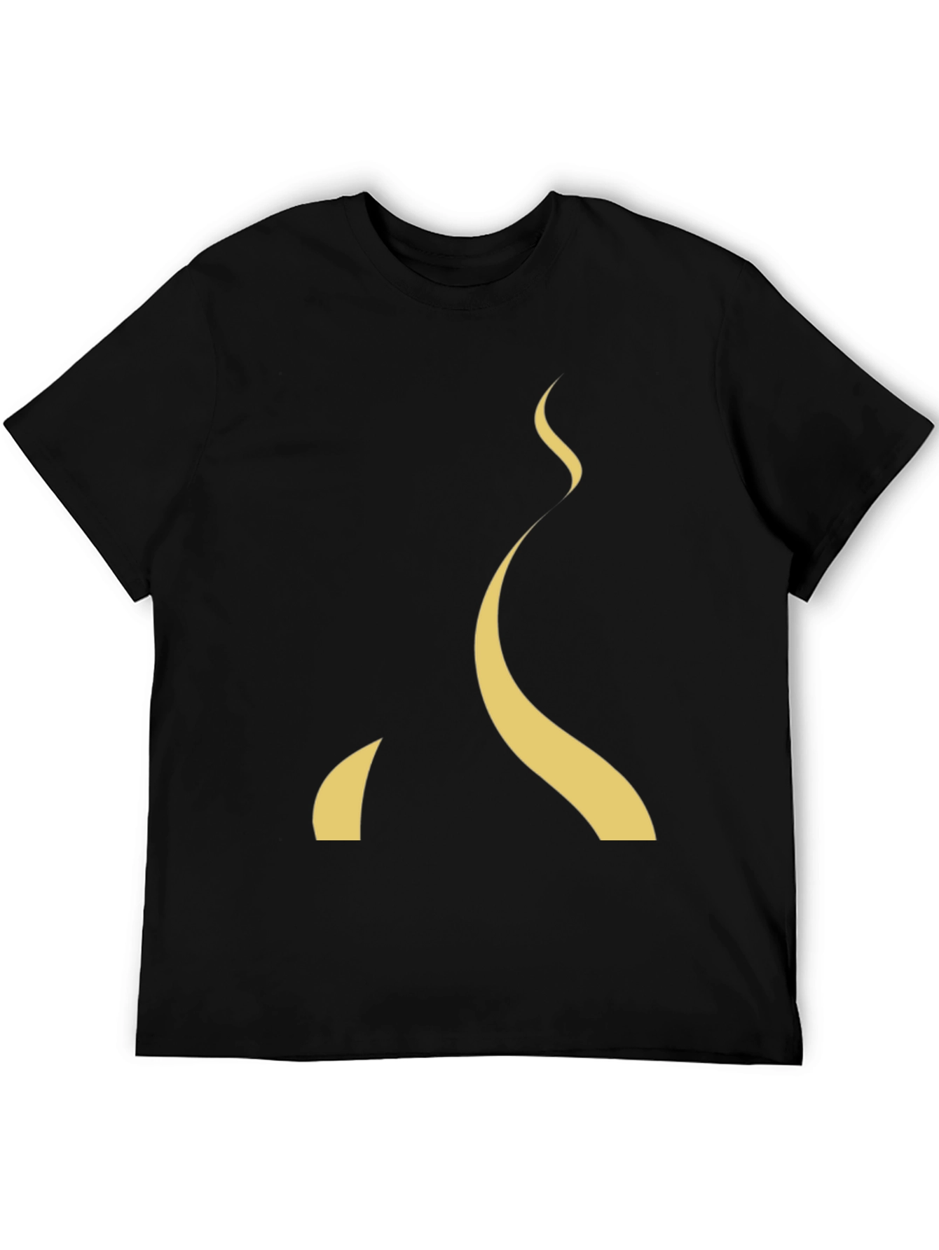 Modern Abstract Curve T-Shirt