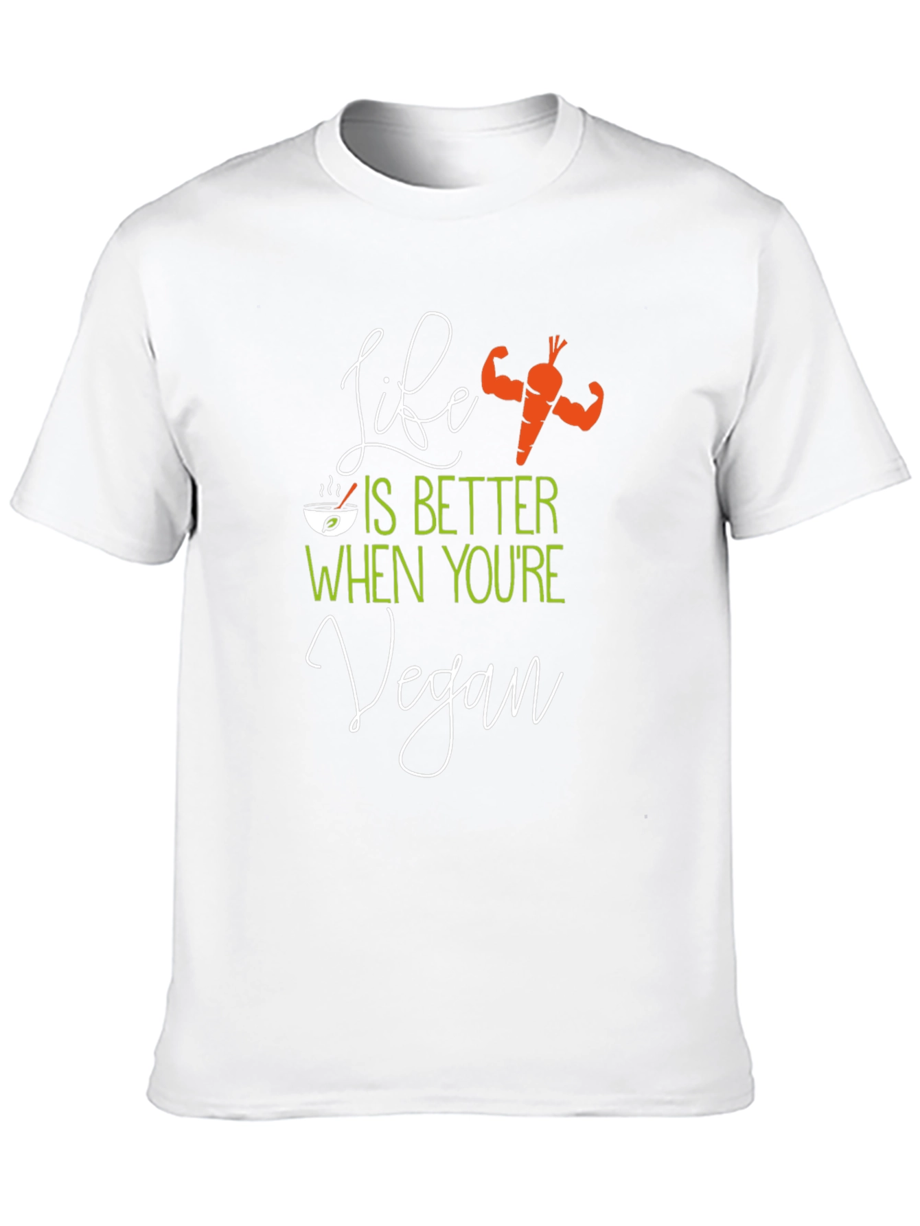 Vegan Life T-Shirt: Life is Better Graphic Tee