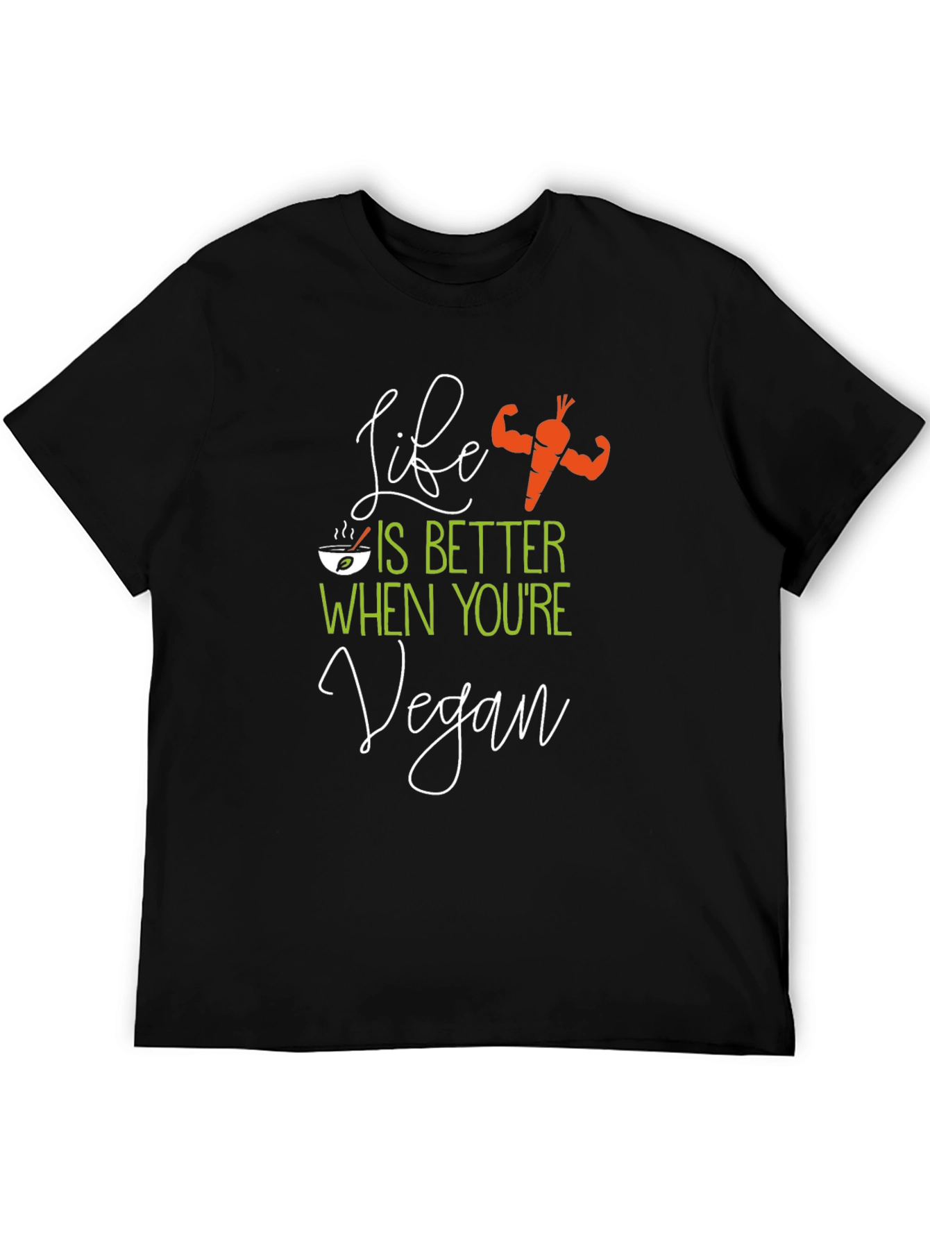 Vegan Life T-Shirt: Life is Better Graphic Tee