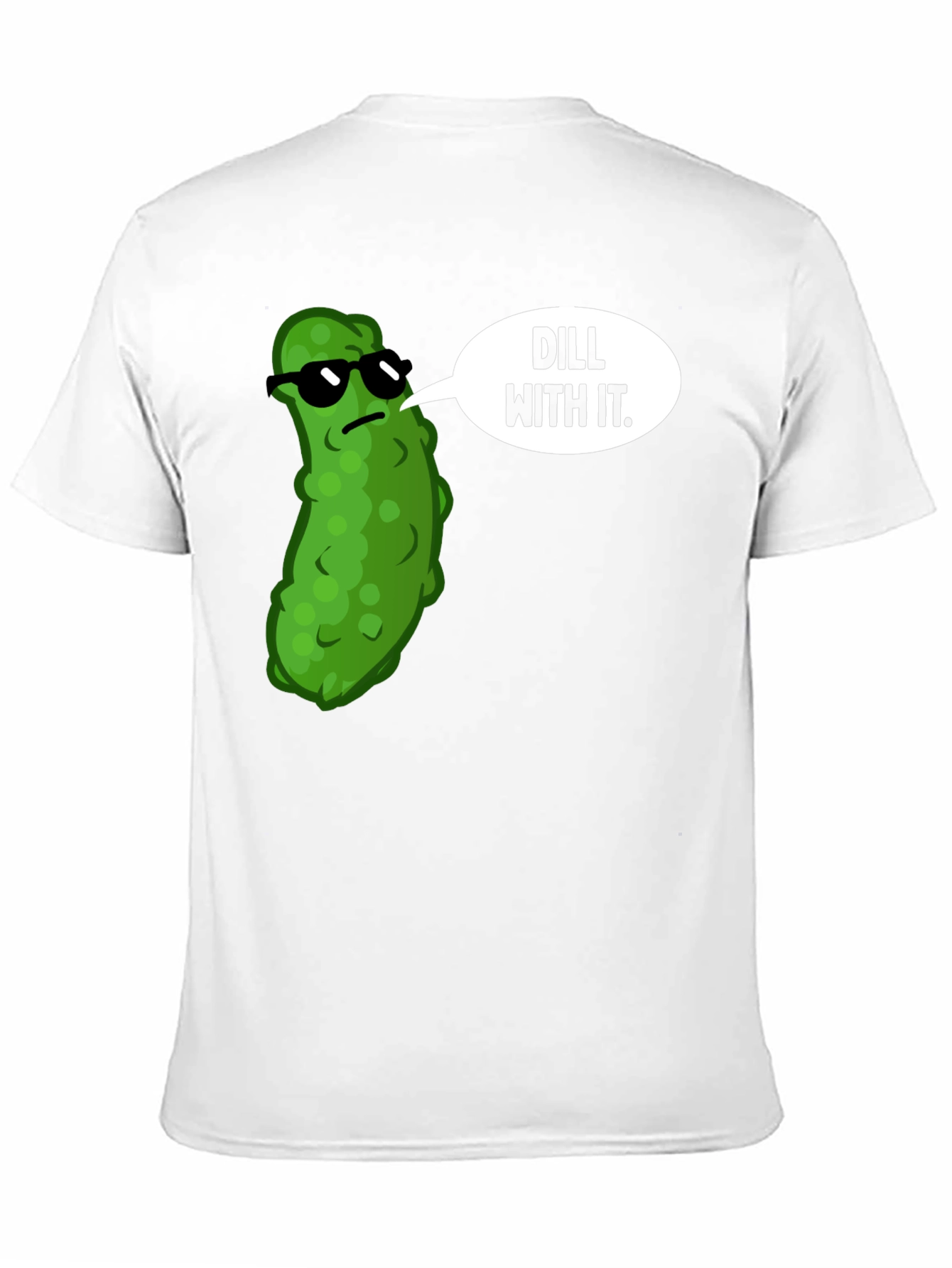 Dill With It Funny Pickle T-Shirt