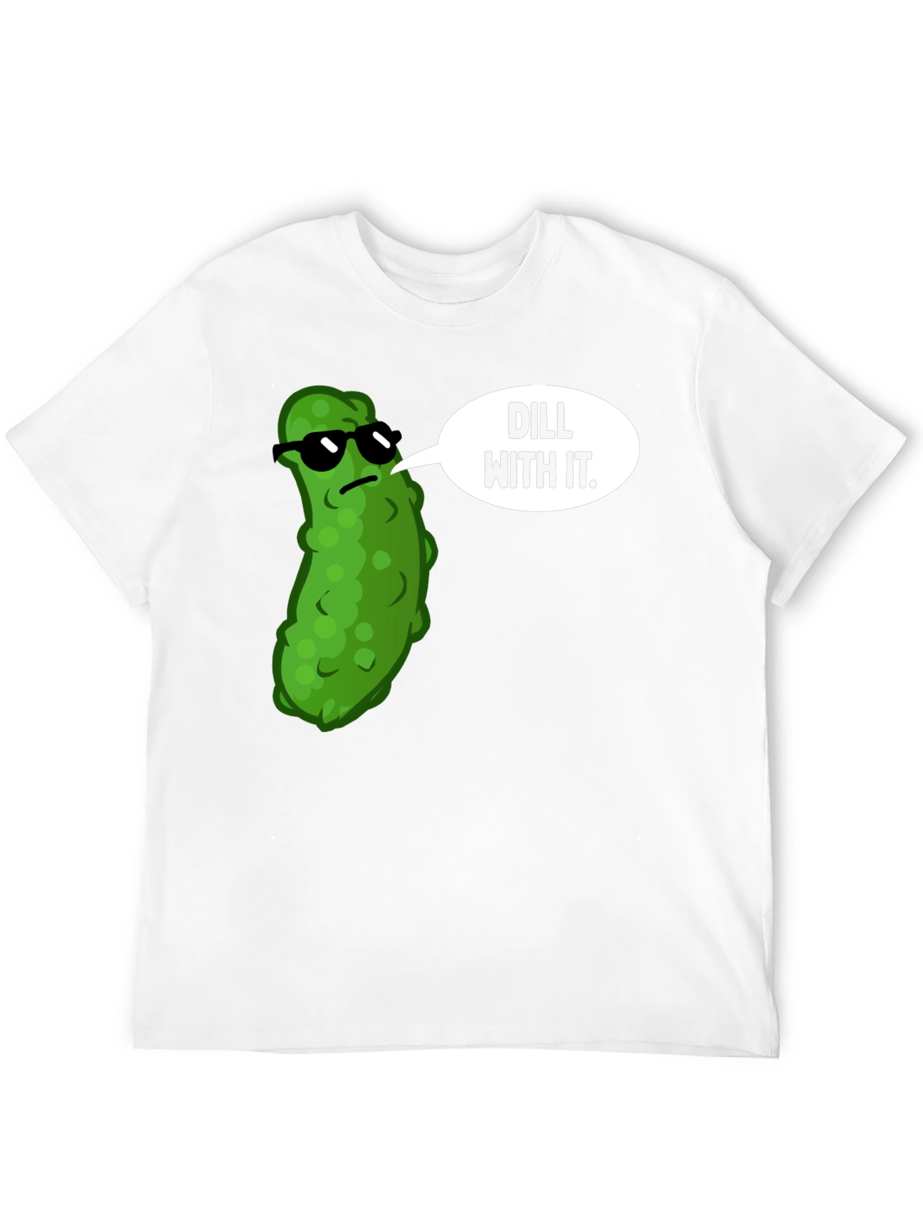 Dill With It Funny Pickle T-Shirt