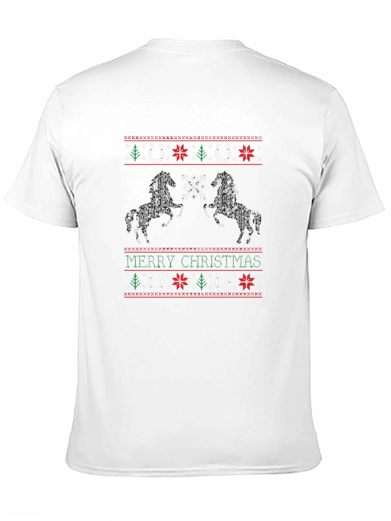 Equestrian Christmas Sweater T-Shirt