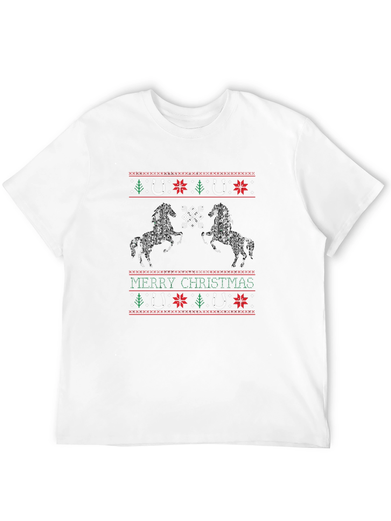 Equestrian Christmas Sweater T-Shirt