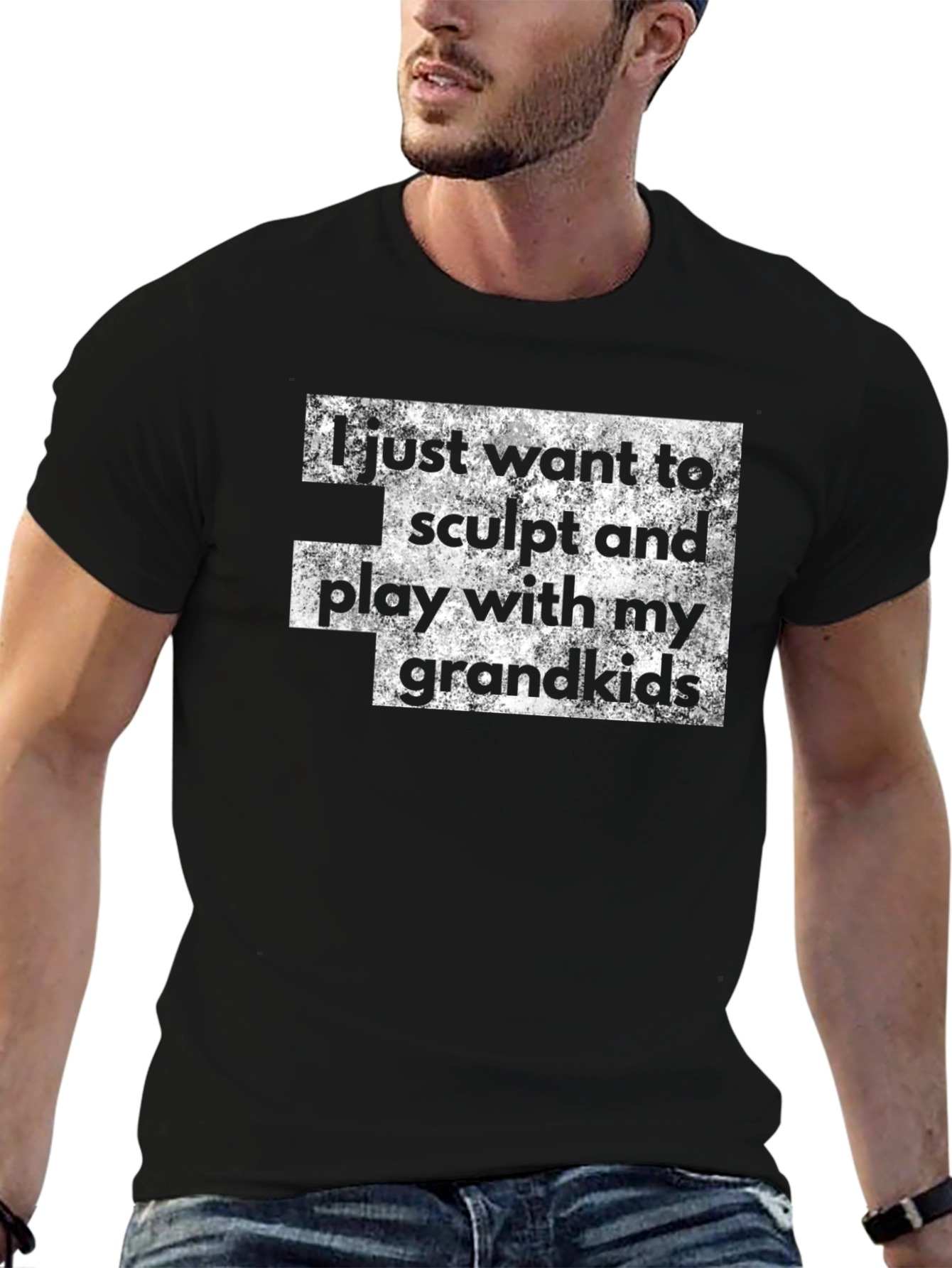 Sculpt & Grandkids Black T-Shirt