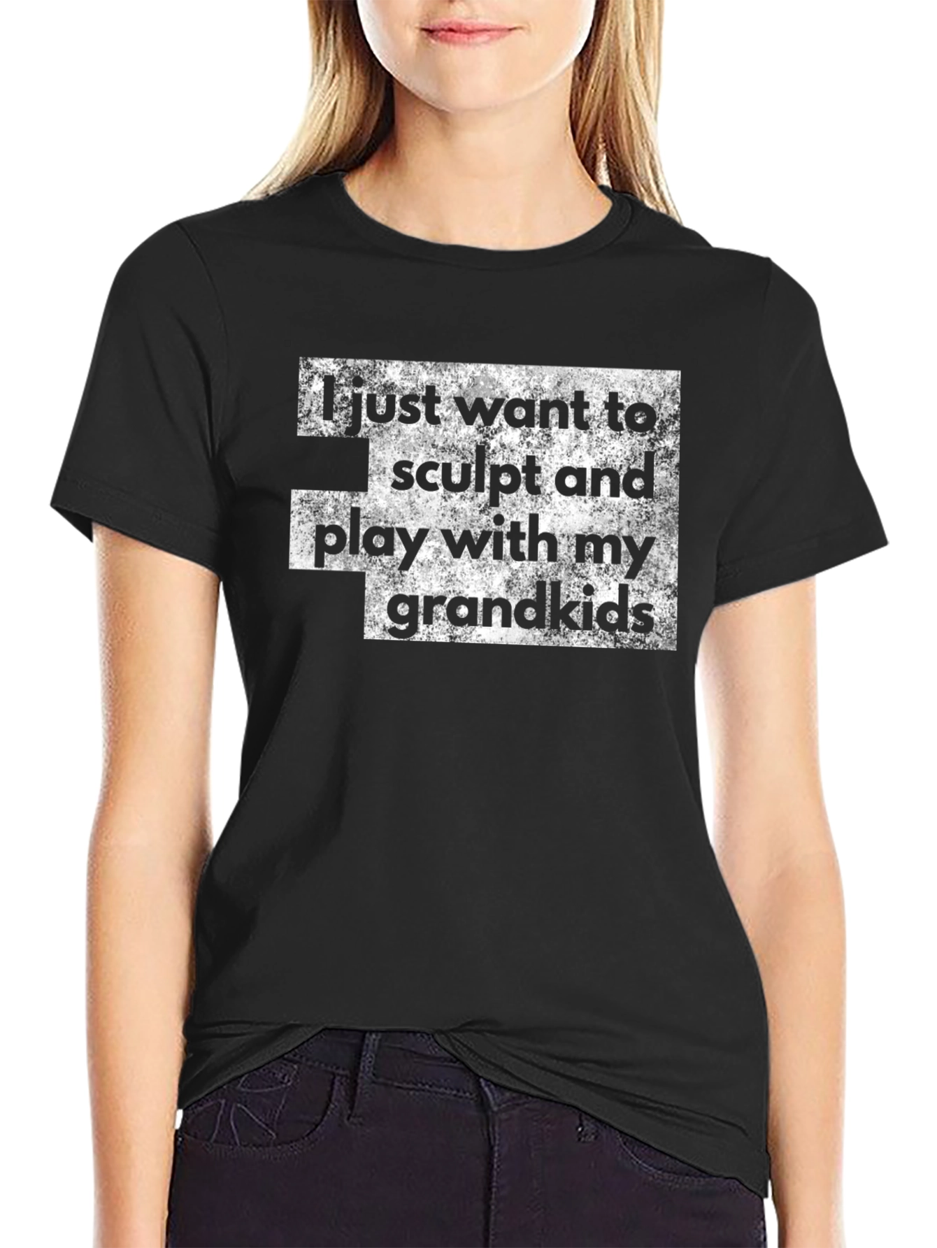 Sculpt & Grandkids Black T-Shirt